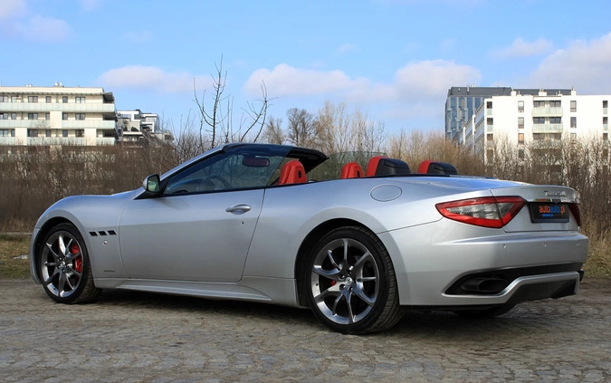 Maserati GranCabrio cena 249900 przebieg: 59900, rok produkcji 2014 z Kowalewo Pomorskie małe 232